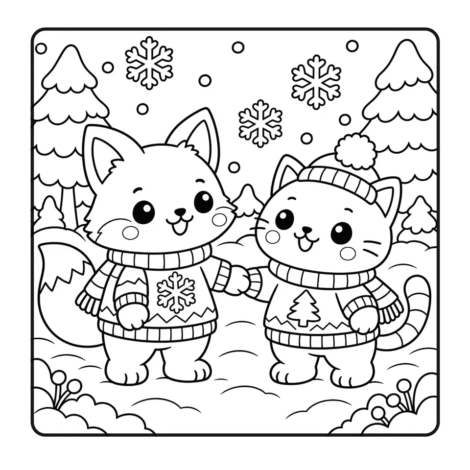 Interior page — Cozy Winter Wonderland